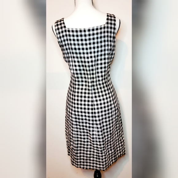 Laura Ashley checkered dress - Picture 3 of 5